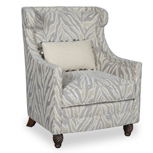 Estancia Wingback Chair by World Menagerie Read Reviews