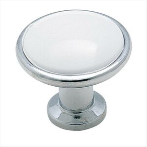 Allison Polished Chrome Mushroom Knob