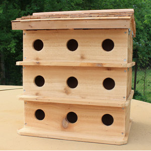 23 in x 19 in x 17 in Purple Martin House