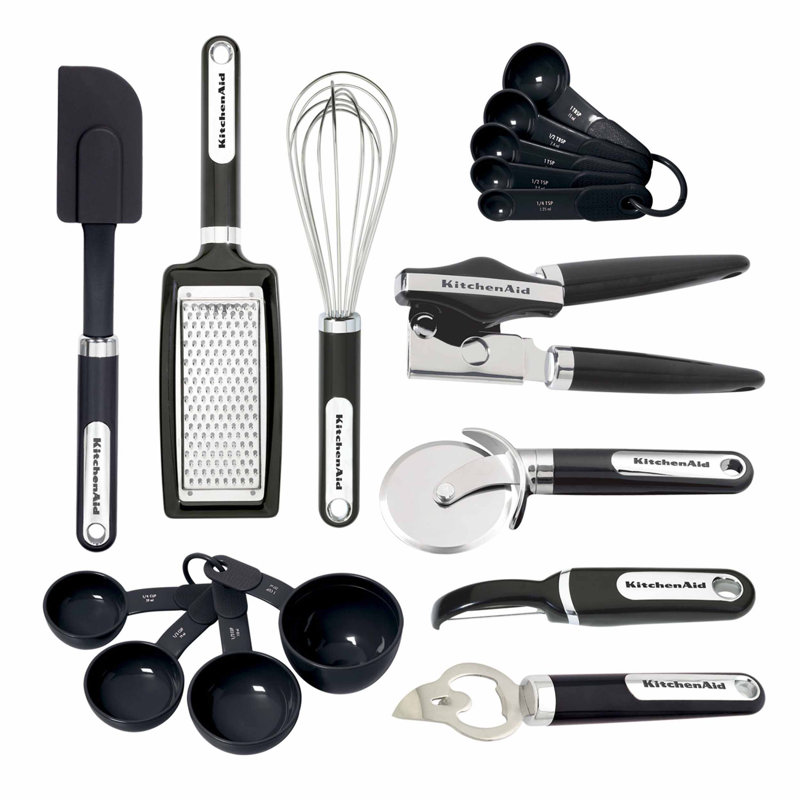 Kitchenaid 16 Piece Gourmet Kitchen Utensil Set Reviews Wayfair