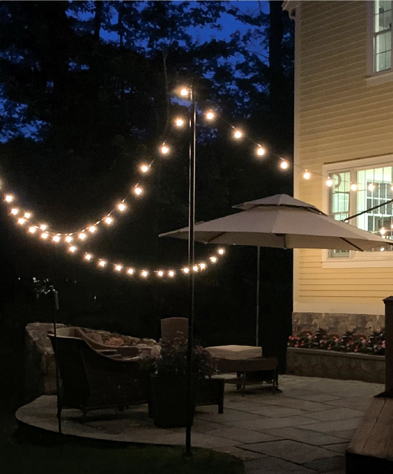 wayfair pole lights