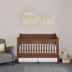 mountain themed baby nursery