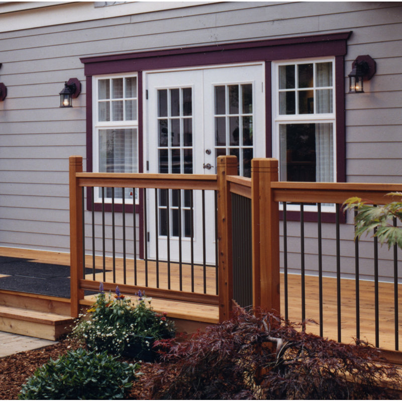 Vista Railing Traditional Cedar Deck Railing Kit & Reviews | Wayfair