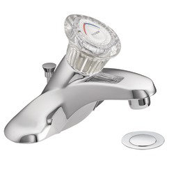 Go to store & view more images Moen Chateau Centerset Low Arc Bathroom Faucet