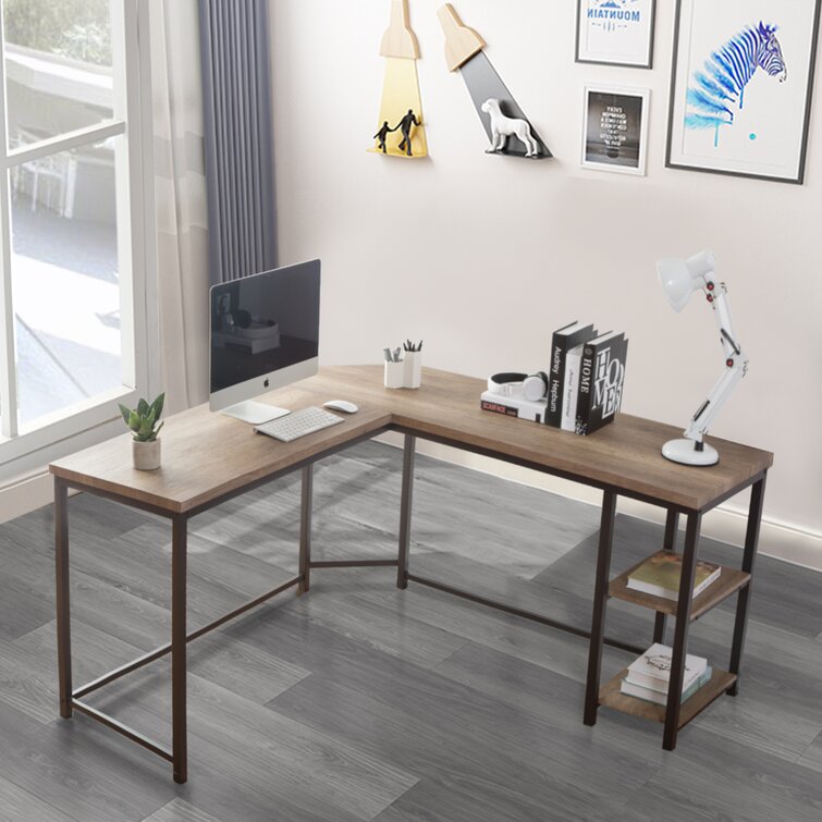 FurniChoi L-Shaped Desk & Reviews | Wayfair