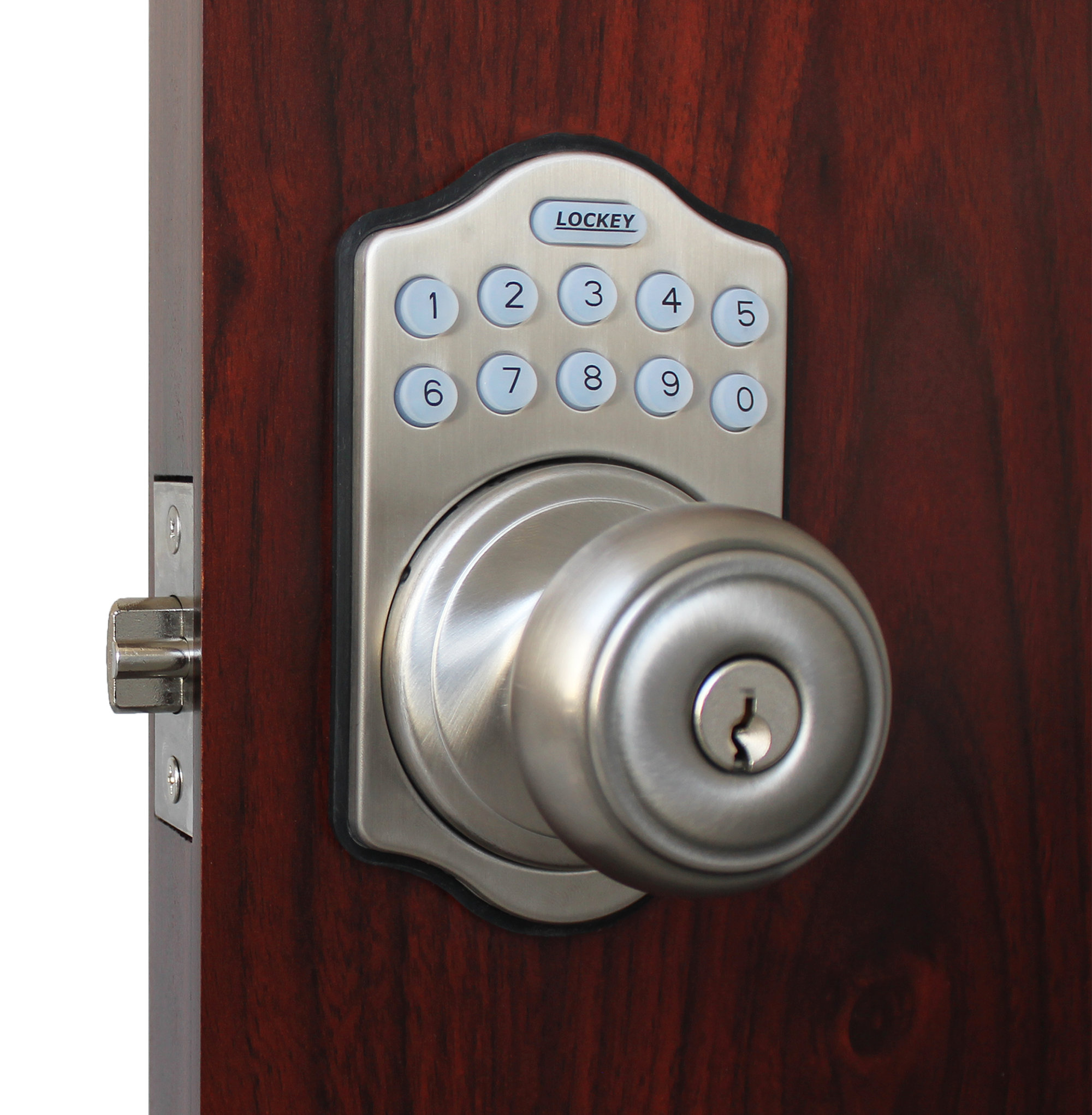 Keyed On Single Side Exterior Interior Door Locks With Square Low