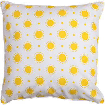 Rosecliff Heights Shreveport Sun And Stripes Throw Pillow Wayfair