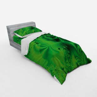 lime green bedding