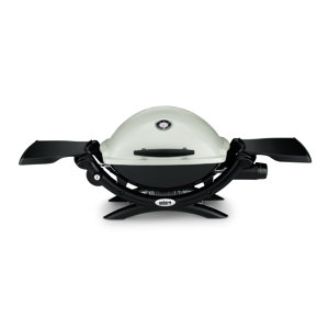 Qu00ae Series 1200 Propane Titanium Portable Gas Grill