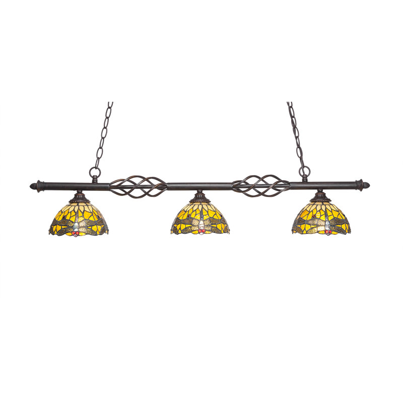 Astoria Grand Pierro 3 Light Kitchen Island Linear Pendant Wayfair