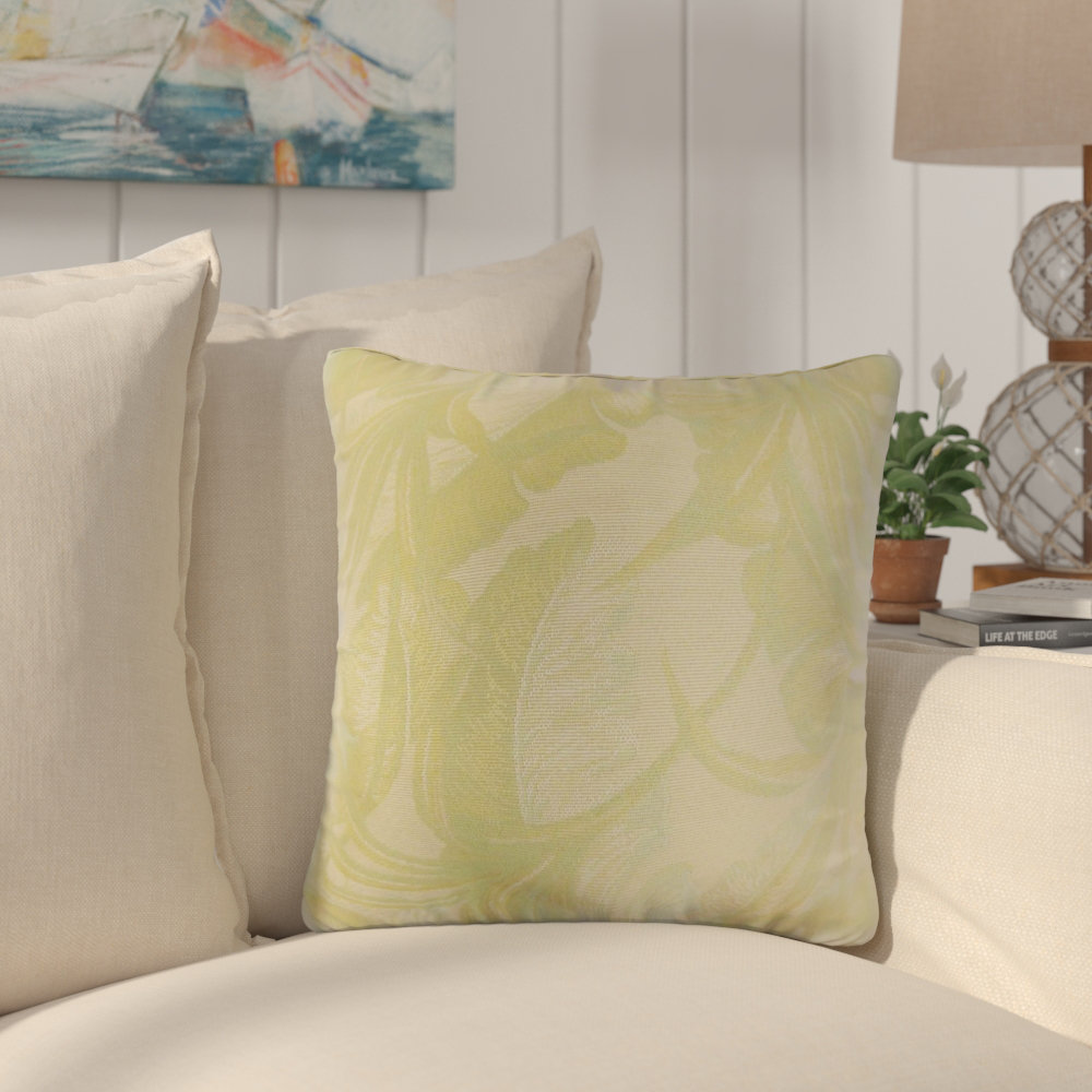 Bayou Breeze Kourtnee Foliage Throw Pillow Wayfair