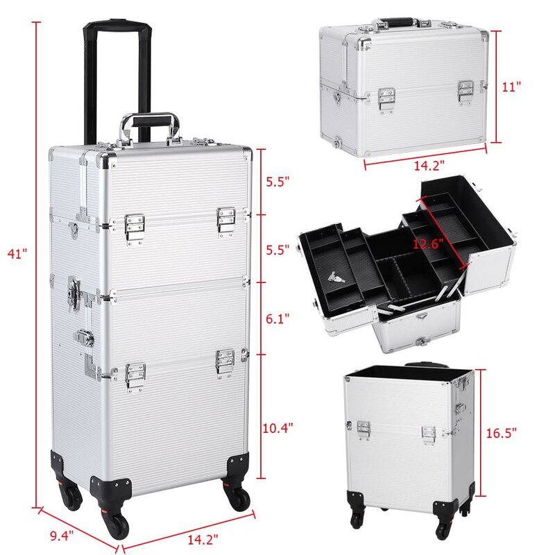 cosmetic suitcase bags