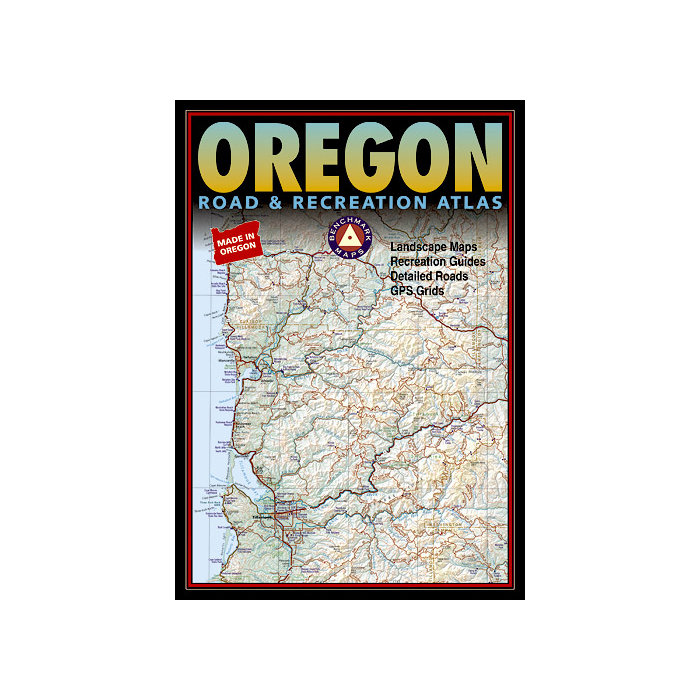 National Geographic Maps Benchmark Oregon Road Recreation Atlas