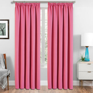 Hot Pink Curtains Wayfair Co Uk Quickview