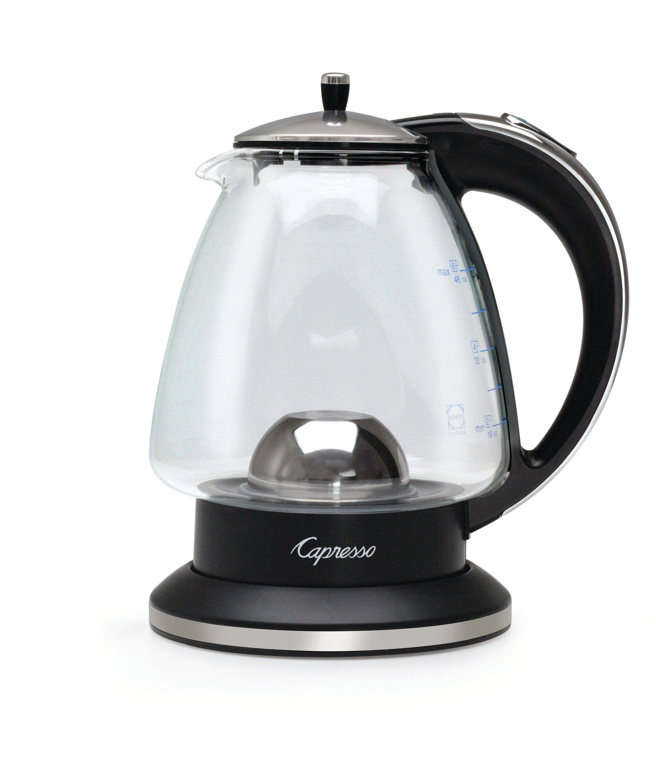 Capresso H2O Glass 1.5 Qt Electric Tea 