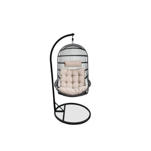 Go to store & view more images Matranga Hanging Basket Swing Chair with Stand by Bungalow Rose
