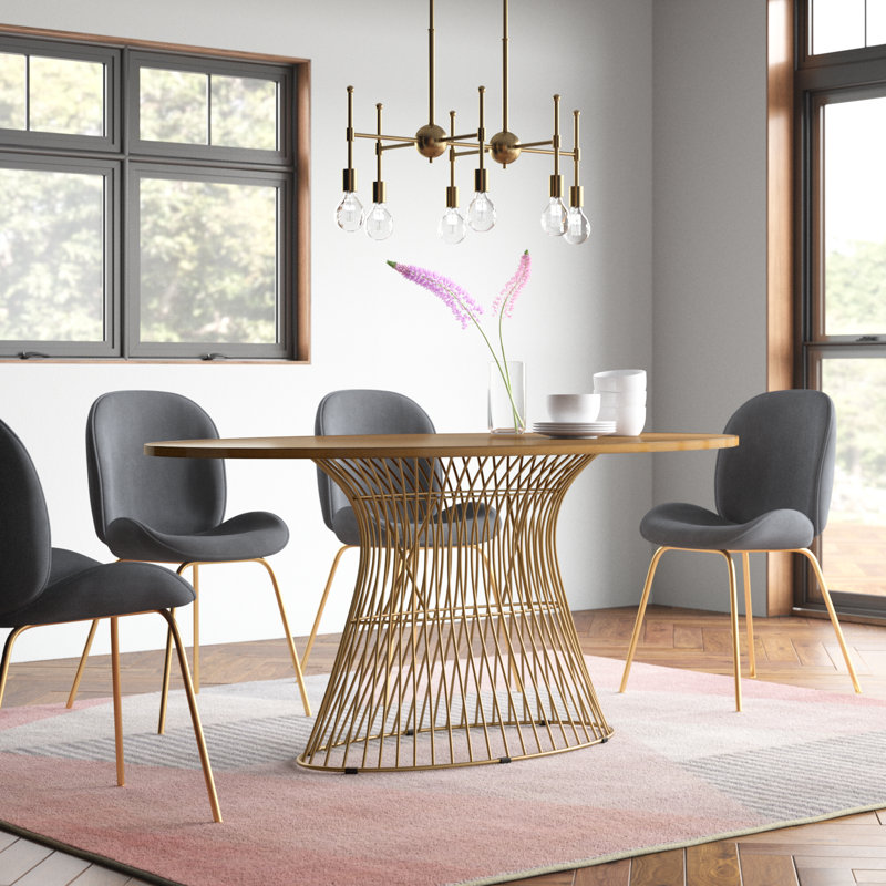 Shavonne Dining Table Color: Bronze(incomplete top only)
