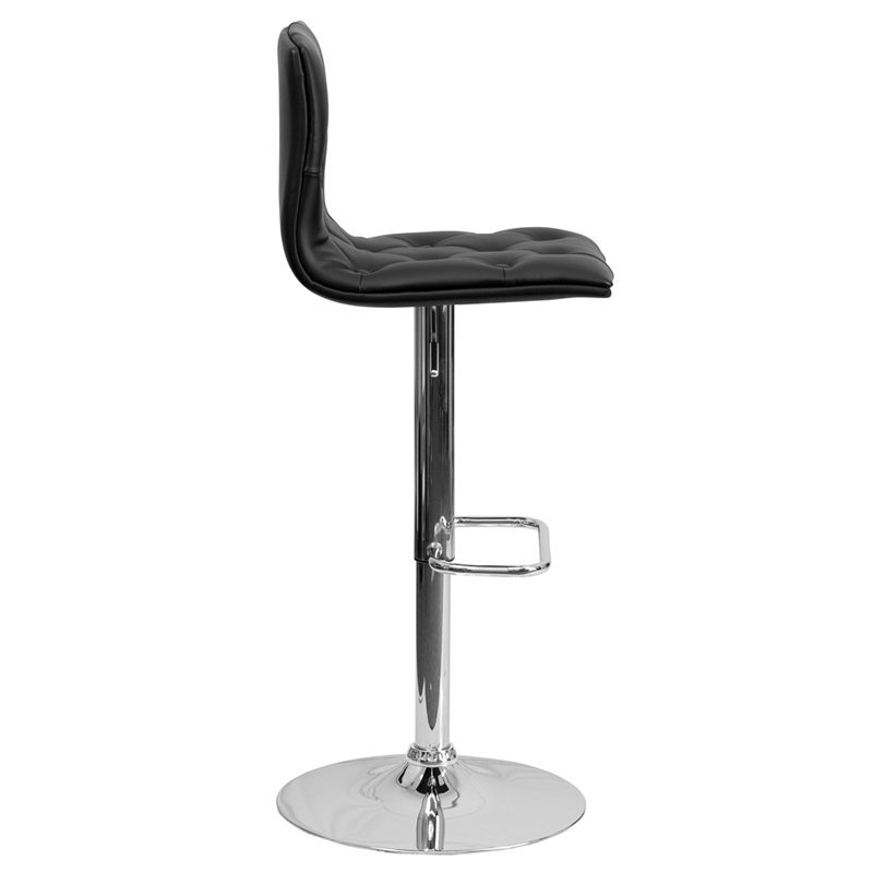 Wrought Studio Outen Mid Back Tufted Adjule Height Swivel Bar Outen Mid Back Tufted Adjule Height Swivel Bar Stool
