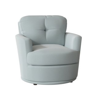 Shala Swivel Barrel Chair by Latitude Run Best #1
