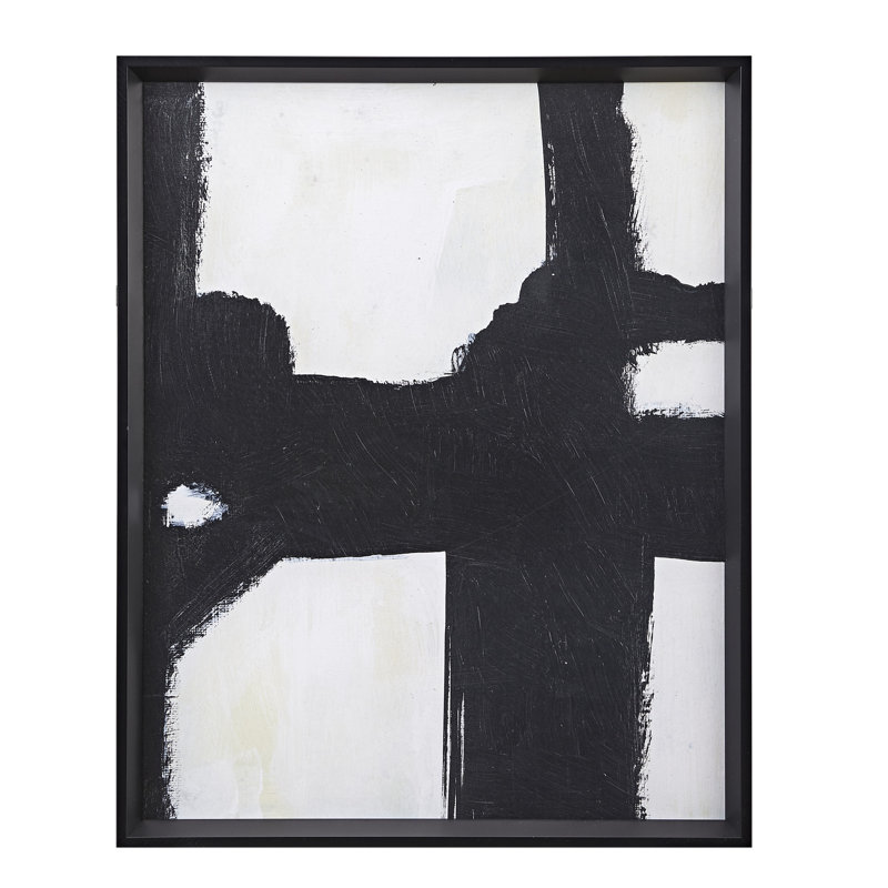 Martha Stewart Directional Ebony Framed Painting Print On Canvas Reviews Wayfair