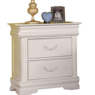 Go to store & view more images Xanthe Wooden 3 Drawer Nightstand by Alcott Hill