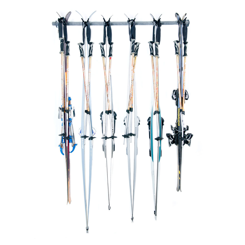 Monkey Bar 6 Ski Cross Country Wall Mounted Rack Reviews Wayfair