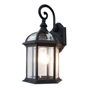 Contemporary 1-Light Outdoor Wall Lantern