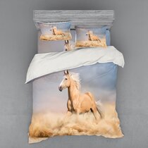 Oblong Pillow Karin Maki 07186000141KM All Seasons Bedding Wild Horses 