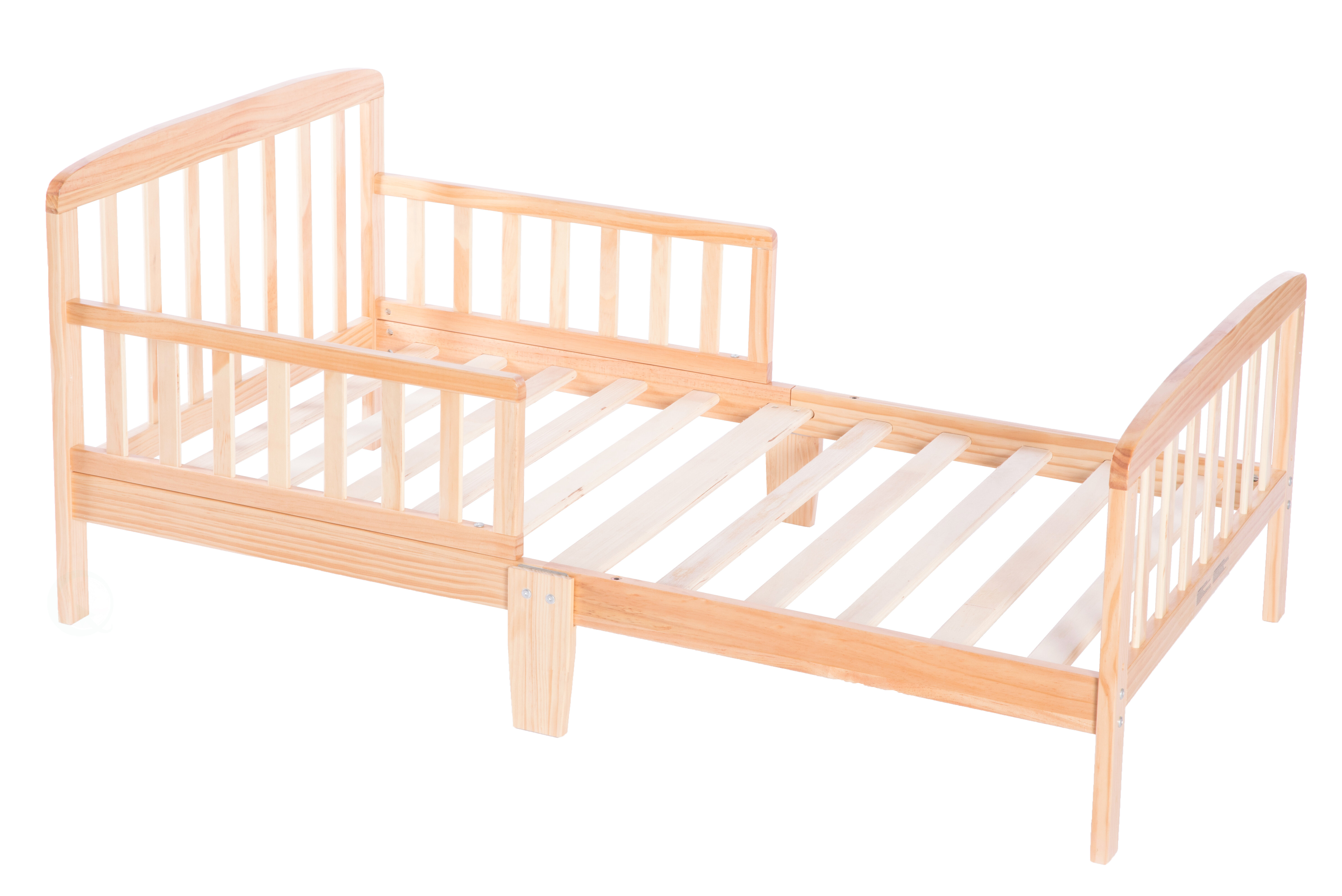 wooden toddler bed