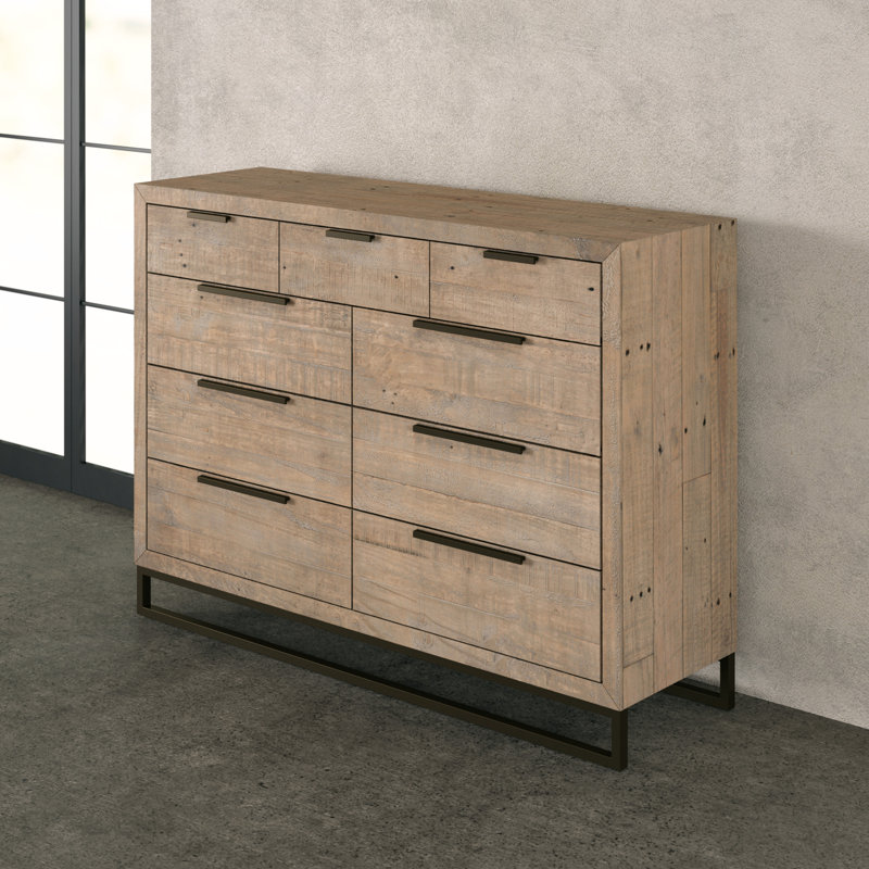 Greyleigh Glenda 9 Drawer Double Dresser Reviews Wayfair