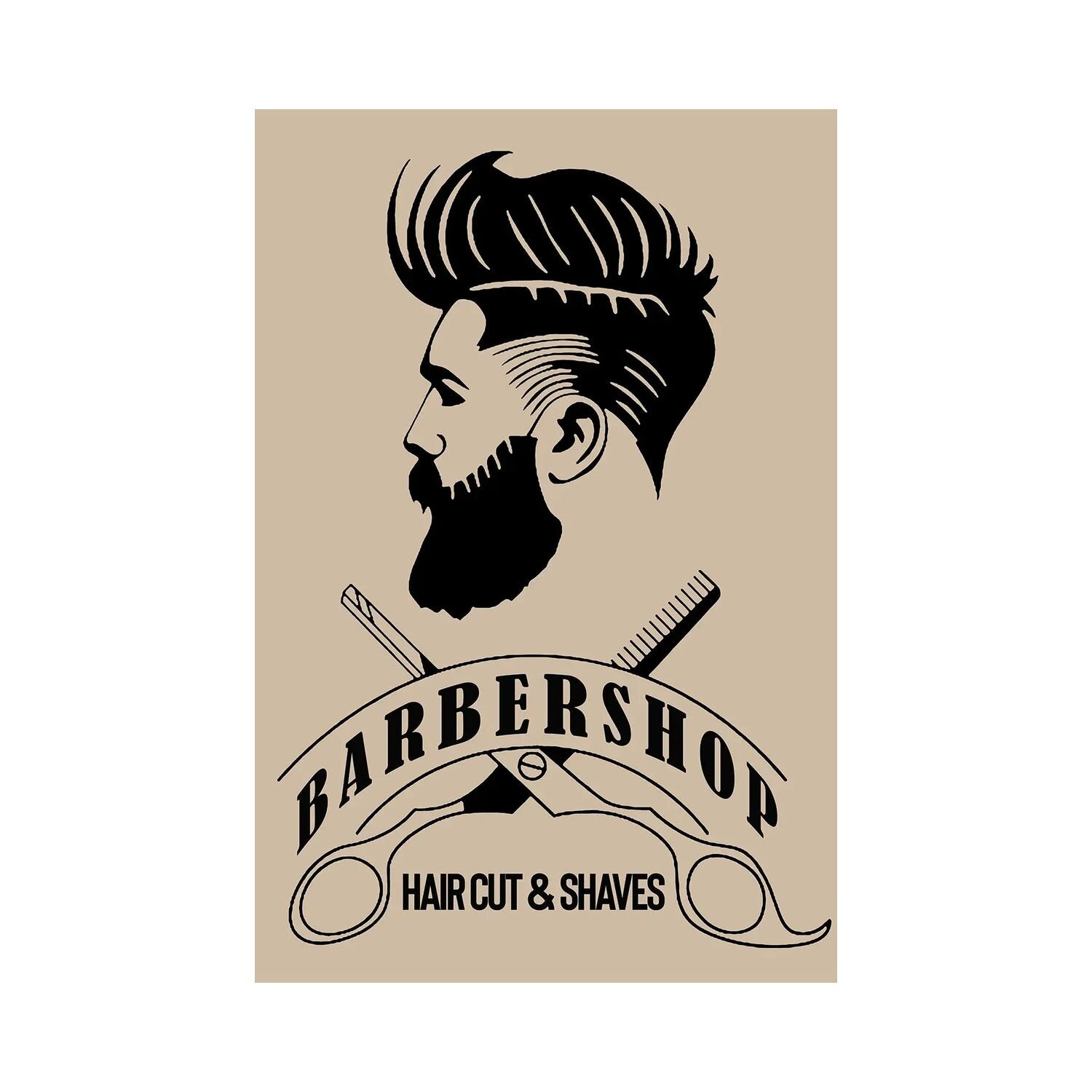 East Urban Home Barbershop Hair Cut And Shaves III by Art Mirano - Wrapped  Canvas Graphic Art | Wayfair
