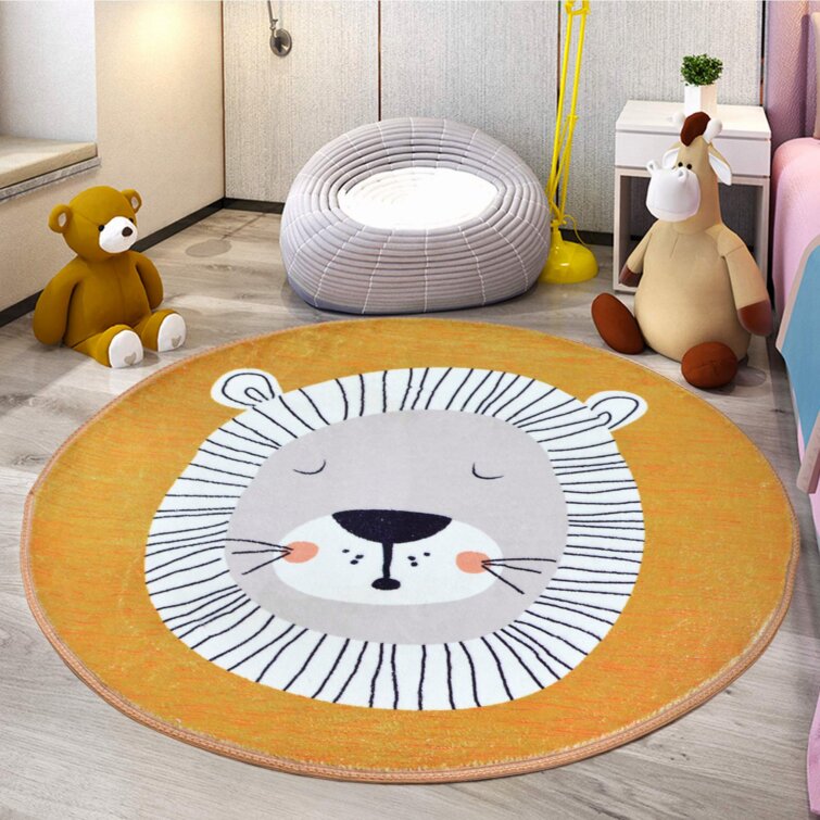 Zzgen Tapis De Jeu Pour Enfants En Fausse Laine Tapis Pour Bebe Rampant Epais Tapis Pour Chambre De Bebe Tapis Pour Bebe Super Doux Et Antiderapant Lion Dore Wayfair Ca