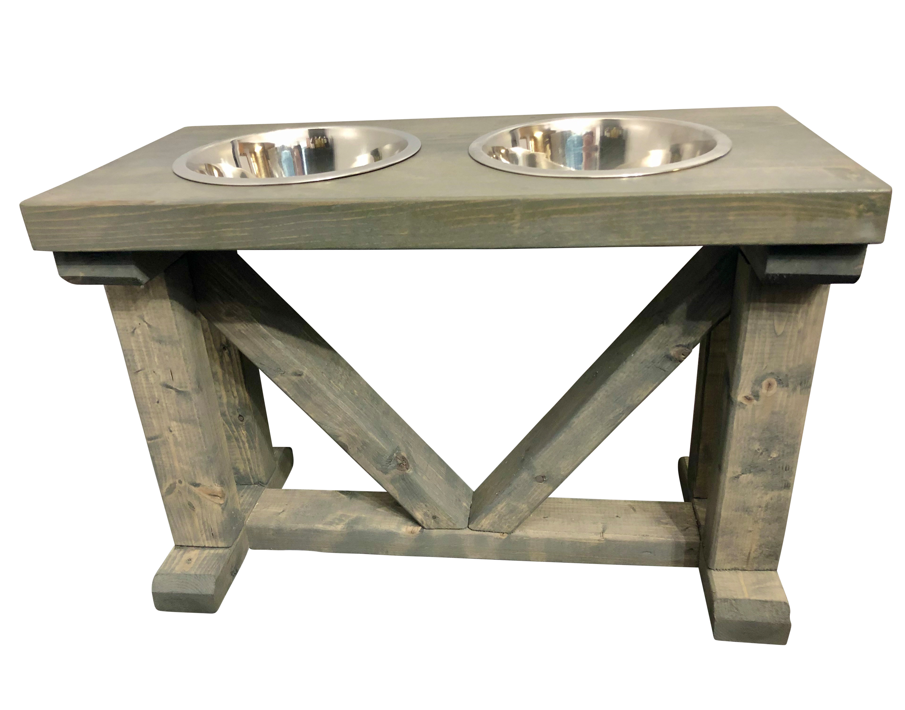 wayfair elevated dog bowls