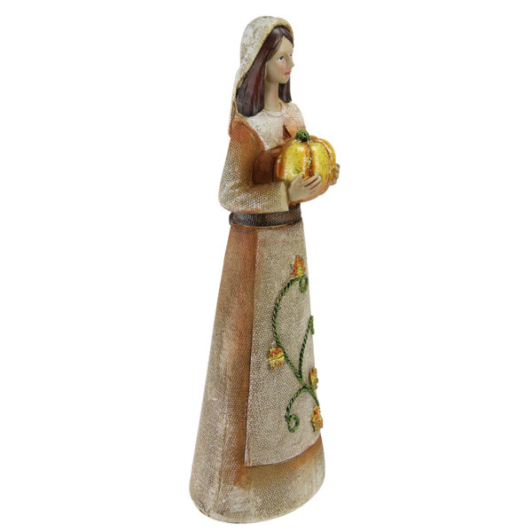 ROMAN 3 WOOD PLANK PILGRIM COUPLE GRATEFUL THANKFUL BLESSED
