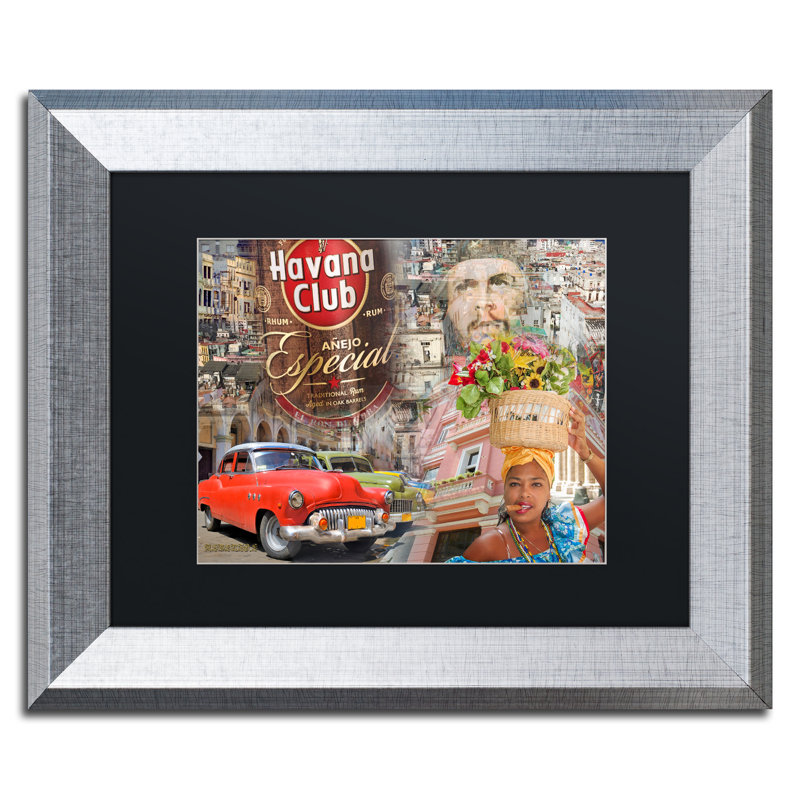 Trademark Art Havana Club I Framed Vintage Advertisement Wayfair
