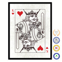 Poker Spades King Shield Casino Decoration Picture Sign Acrylic 3d Mural XXL Card 