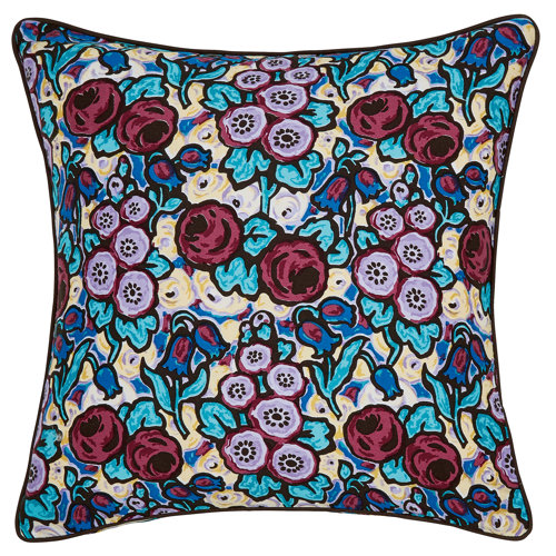 Twilight Garden Cotton Cushion V&A 