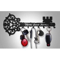 Gorgeous Shabby Chic Style Retro Home Sweet Home Key Hanger Hook Rack
