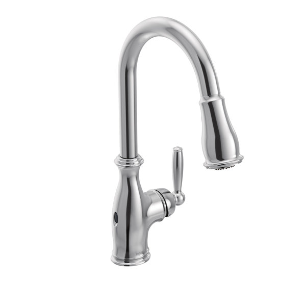 Moen Brantford Pull Down Touchless Single Handle Kitchen ...