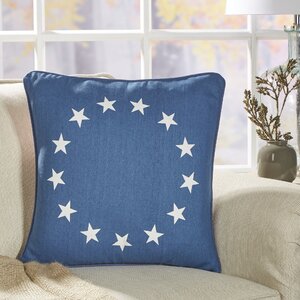 Justice Patriotic Pillow Cover