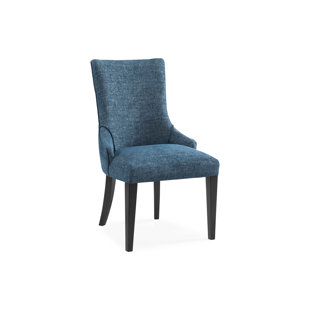 Review Fincastle Upholstered Dining Chair by Wrought Studio