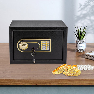 Minimalism Design Safe Box with Dual-Lock