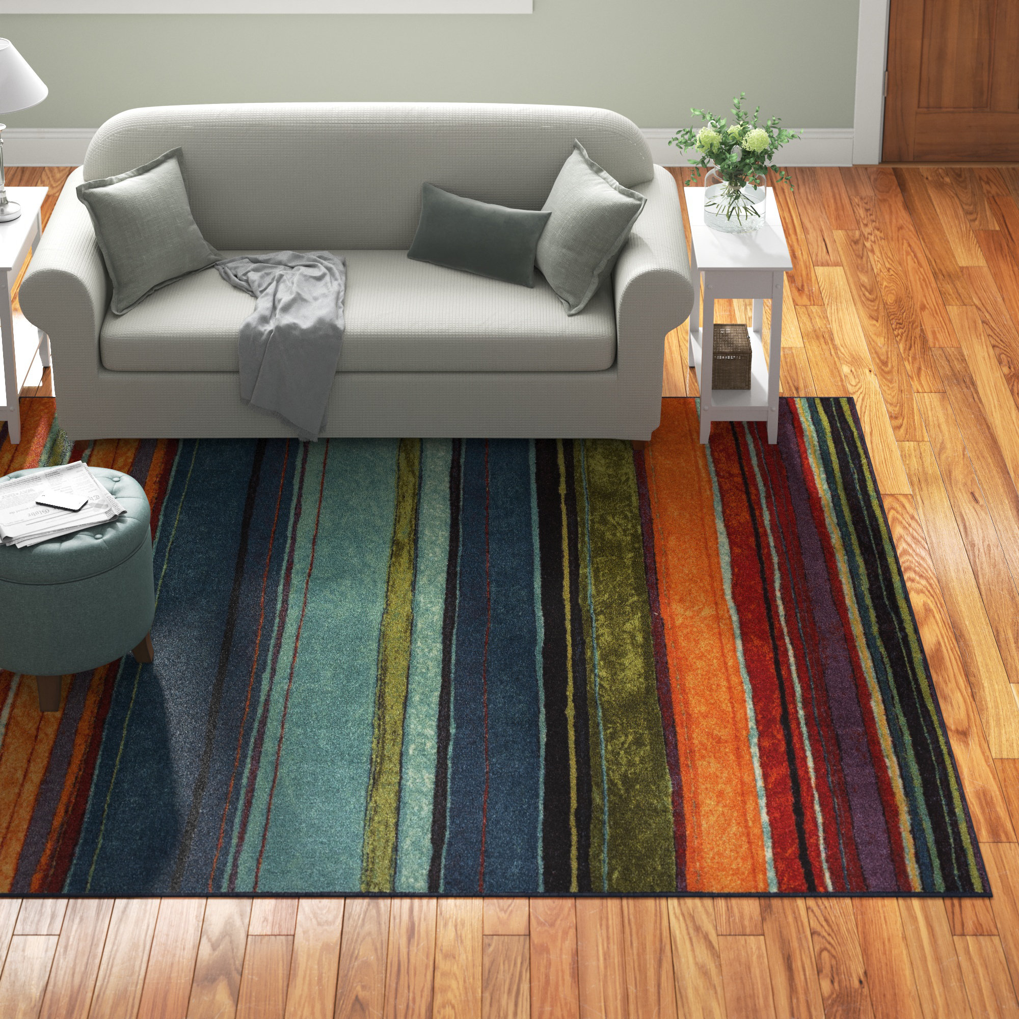 Carpet Rug KIWI dark brown CHEAP HEATSET LEAVES Medium Large Size carpets floor 