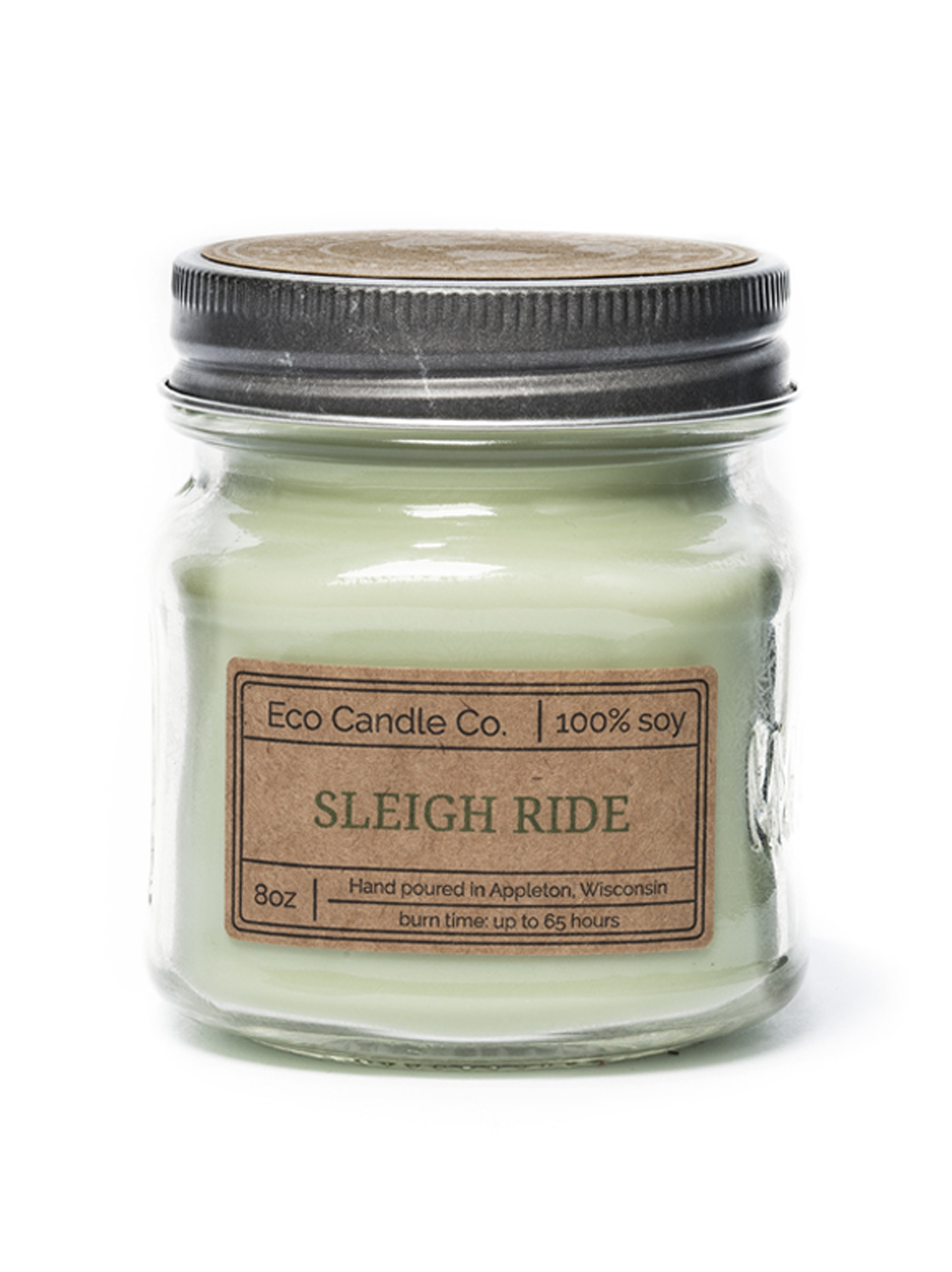EcoCandleCo Sleigh Ride Scented Jar Candle Wayfair