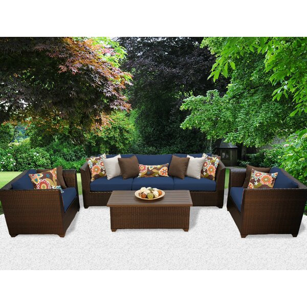 Medley 6 Piece Sofa Seating Group with Cushions