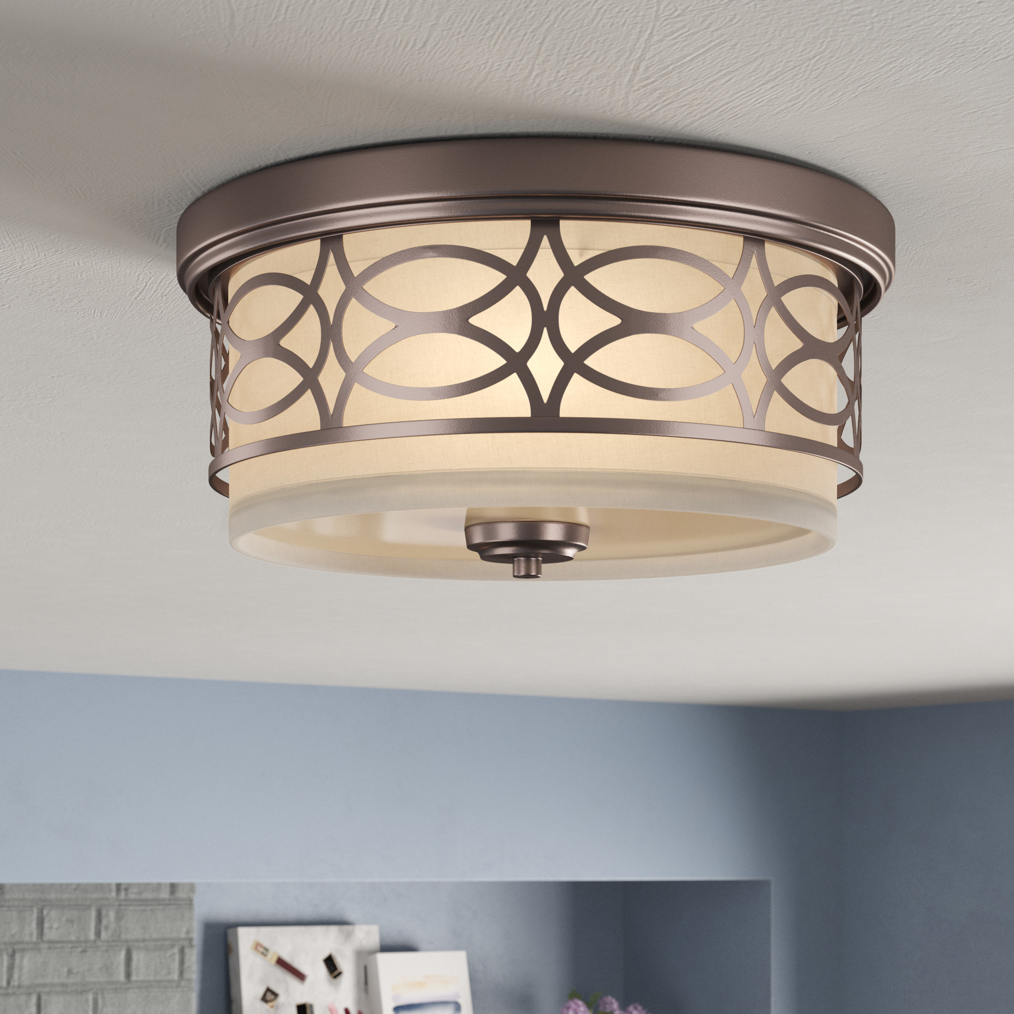 Unique Statement Flush Mount Lighting You Ll Love In 2021 Wayfair