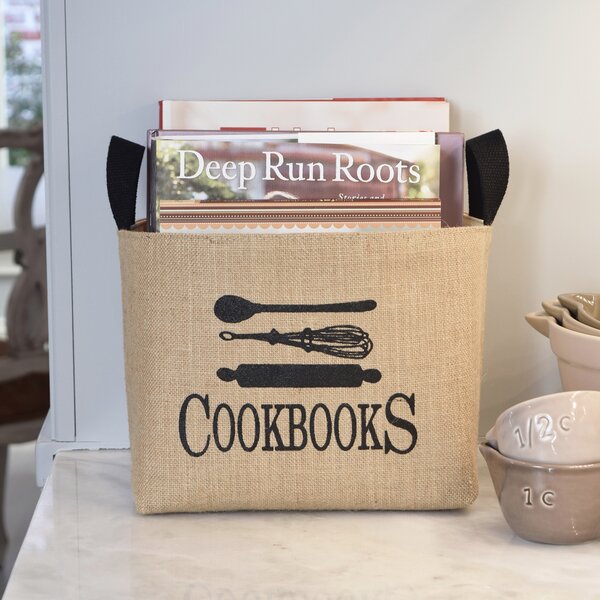 Cook Book Storage Wayfair