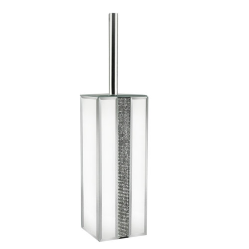 sparkly toilet brush holder