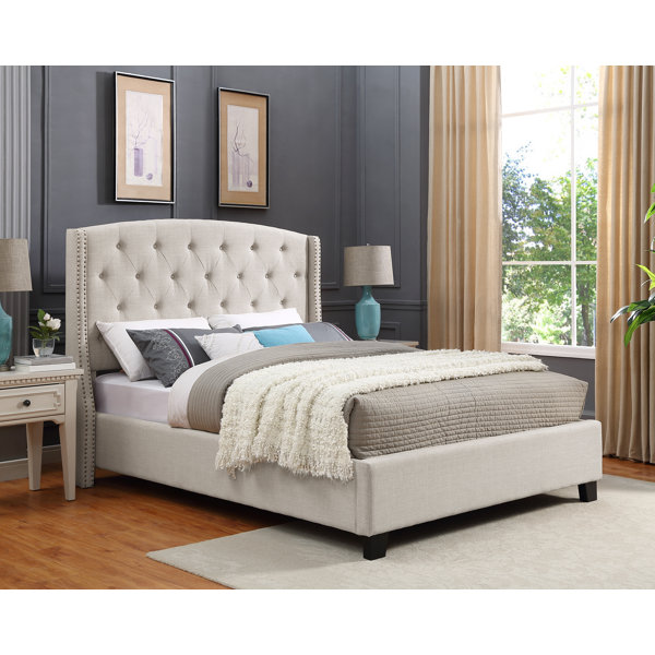 Upholstered Shelter Bed Wayfair