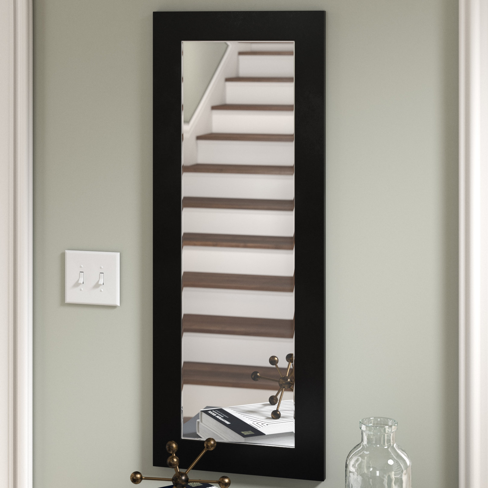 rectangular wall mirror